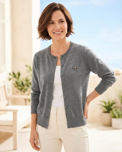 Witt Mode - Daral | Orné Boutonné Cardigan en maille Femmes