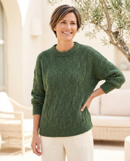 Witt Mode - Lamar | Torsadé Chiné Pull Femmes